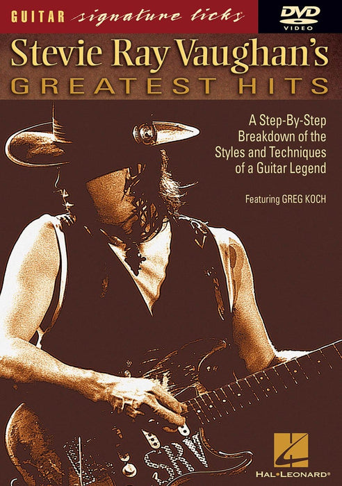 Stevie Ray Vaughan's Greatest Hits Signature Licks DVD | 小雅音樂 Hsiaoya Music