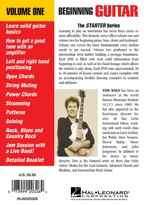 Beginning Guitar Volume One Starter Series DVD 吉他 | 小雅音樂 Hsiaoya Music