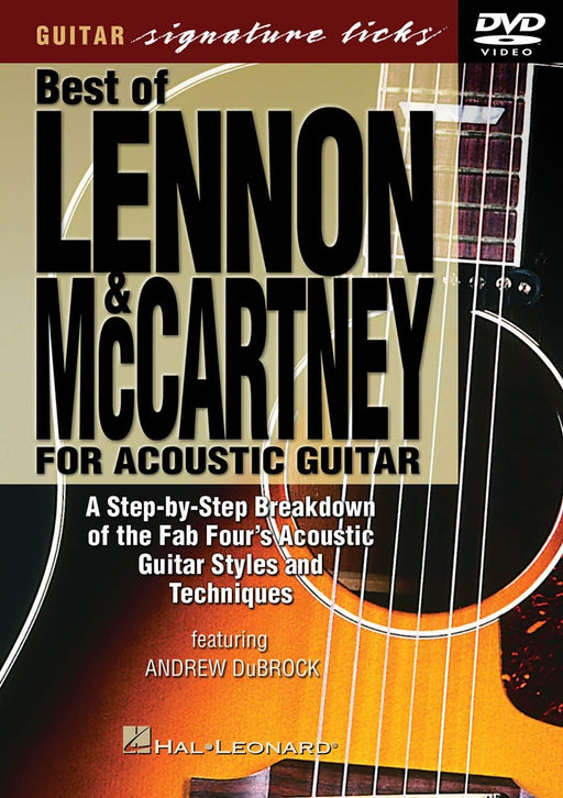 Best of Lennon & McCartney for Acoustic Guitar Signature Licks DVD 吉他 | 小雅音樂 Hsiaoya Music