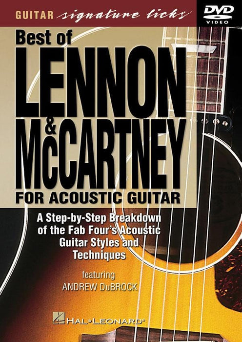 Best of Lennon & McCartney for Acoustic Guitar Signature Licks DVD 吉他 | 小雅音樂 Hsiaoya Music