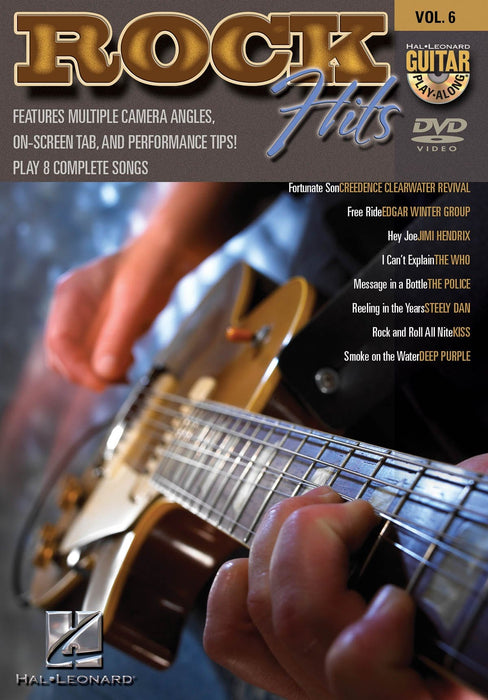 Rock Hits Guitar Play-Along DVD Volume 6 吉他 | 小雅音樂 Hsiaoya Music