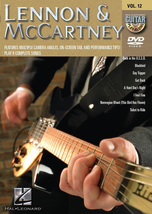 Lennon & McCartney Guitar Play-Along DVD Volume 12 吉他 | 小雅音樂 Hsiaoya Music