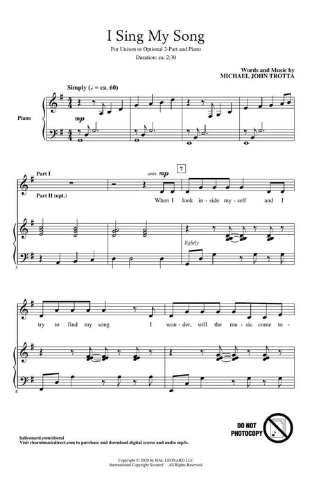 I Sing My Song | 小雅音樂 Hsiaoya Music