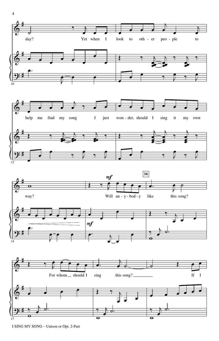 I Sing My Song | 小雅音樂 Hsiaoya Music