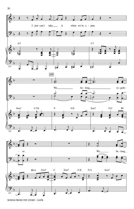 Songs from Toy Story (Choral Medley) 合唱 組合曲 | 小雅音樂 Hsiaoya Music