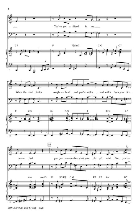 Songs from Toy Story (Choral Medley) 合唱 組合曲 | 小雅音樂 Hsiaoya Music