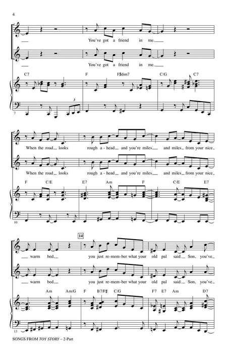 Songs from Toy Story (Choral Medley) 合唱 組合曲 | 小雅音樂 Hsiaoya Music