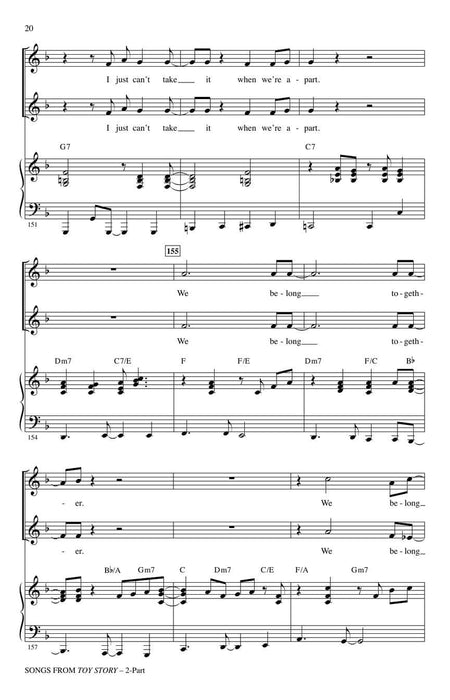 Songs from Toy Story (Choral Medley) 合唱 組合曲 | 小雅音樂 Hsiaoya Music