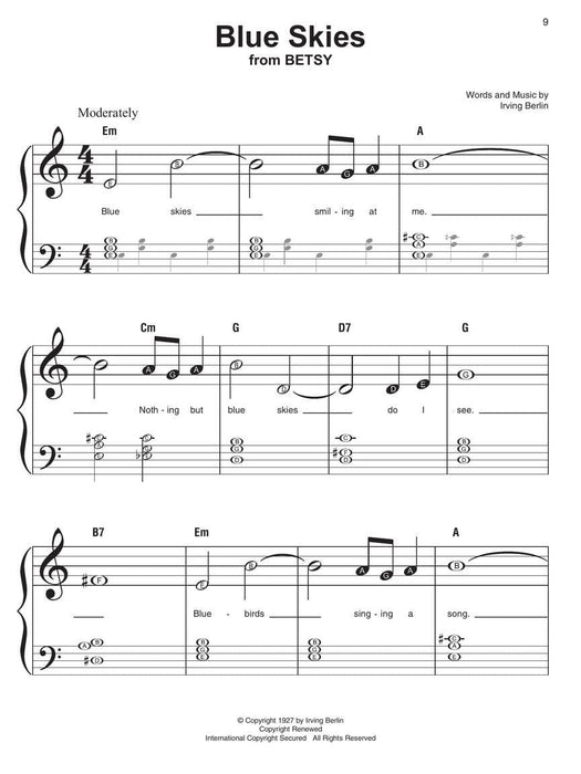 Broadway's Best Simple Sheet Music + Audio Play-Along | 小雅音樂 Hsiaoya Music