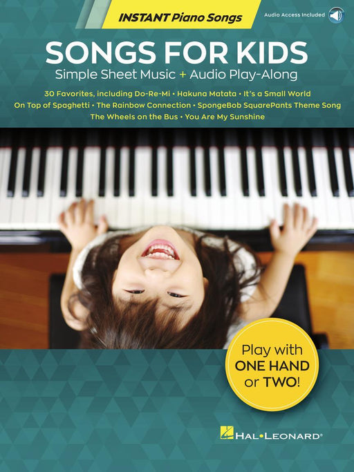 Songs for Kids - Instant Piano Songs Simple Sheet Music + Audio Play-Along 鋼琴 | 小雅音樂 Hsiaoya Music