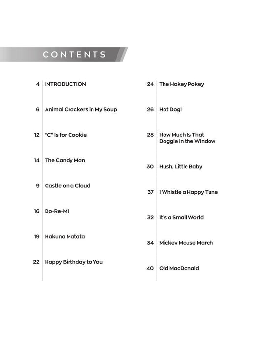 Songs for Kids - Instant Piano Songs Simple Sheet Music + Audio Play-Along 鋼琴 | 小雅音樂 Hsiaoya Music