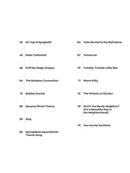 Songs for Kids - Instant Piano Songs Simple Sheet Music + Audio Play-Along 鋼琴 | 小雅音樂 Hsiaoya Music