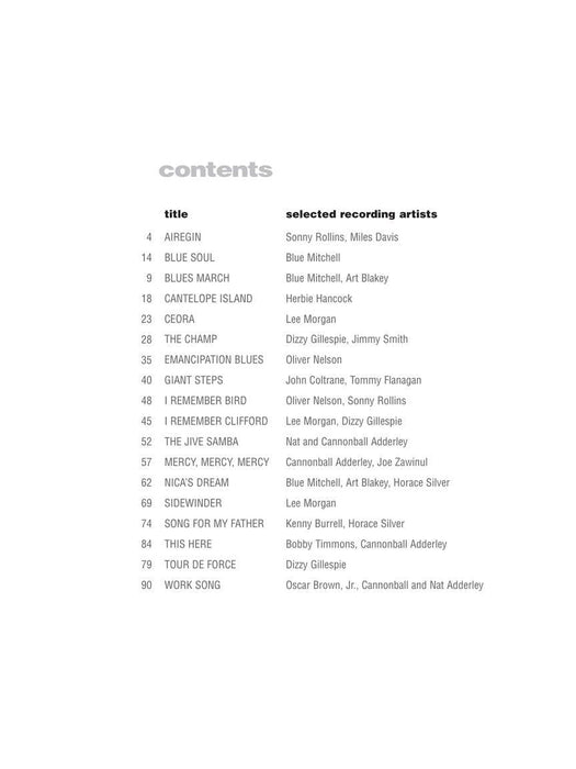 Hard Bop - 2nd Edition Jazz Piano Solos Series Volume 6 波普 爵士音樂鋼琴 獨奏 | 小雅音樂 Hsiaoya Music