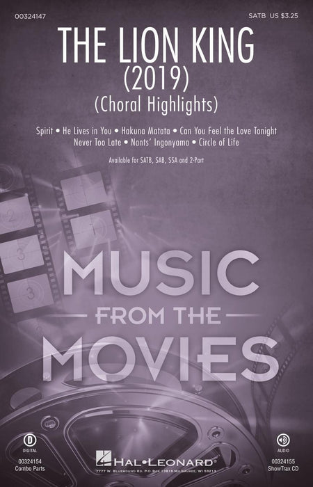 The Lion King (2019) (Choral Highlights) 合唱 | 小雅音樂 Hsiaoya Music