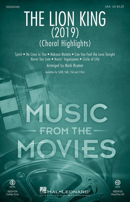 The Lion King (2019) (Choral Highlights) 合唱 | 小雅音樂 Hsiaoya Music