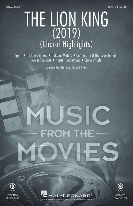 The Lion King (2019) (Choral Highlights) 合唱 | 小雅音樂 Hsiaoya Music
