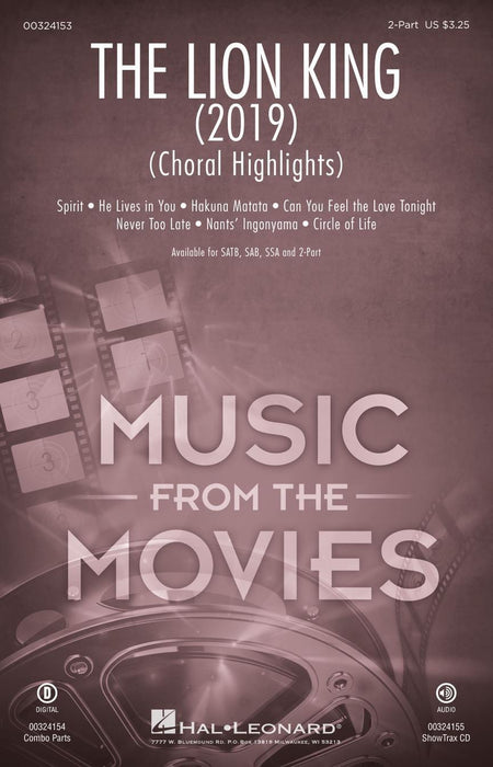 The Lion King (2019) (Choral Highlights) 合唱 | 小雅音樂 Hsiaoya Music