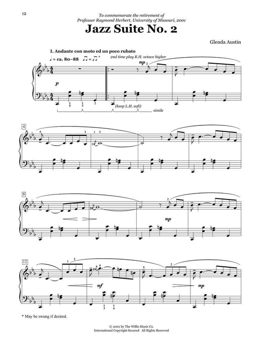 Three Jazz Suites for Piano Early to Later Intermediate Level 爵士音樂組曲 鋼琴 | 小雅音樂 Hsiaoya Music