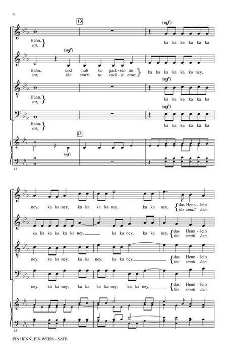 Ein Hennlein Weiss (A Small White Hen) | 小雅音樂 Hsiaoya Music