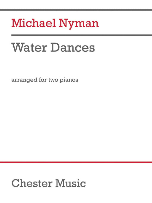Water Dances arranged for 2 Pianos, 4 Hands Score and Parts 舞曲 鋼琴 雙鋼琴 | 小雅音樂 Hsiaoya Music
