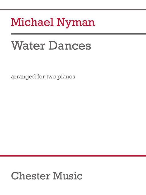 Water Dances arranged for 2 Pianos, 4 Hands Score and Parts 舞曲 鋼琴 雙鋼琴 | 小雅音樂 Hsiaoya Music