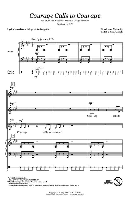 Courage Calls to Courage | 小雅音樂 Hsiaoya Music