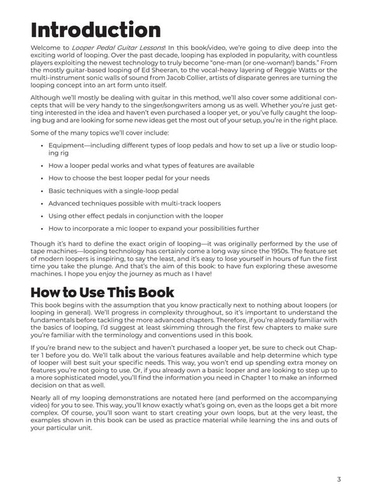 Looper Pedal Guitar Lessons Book with Video Lessons Included 吉他 | 小雅音樂 Hsiaoya Music