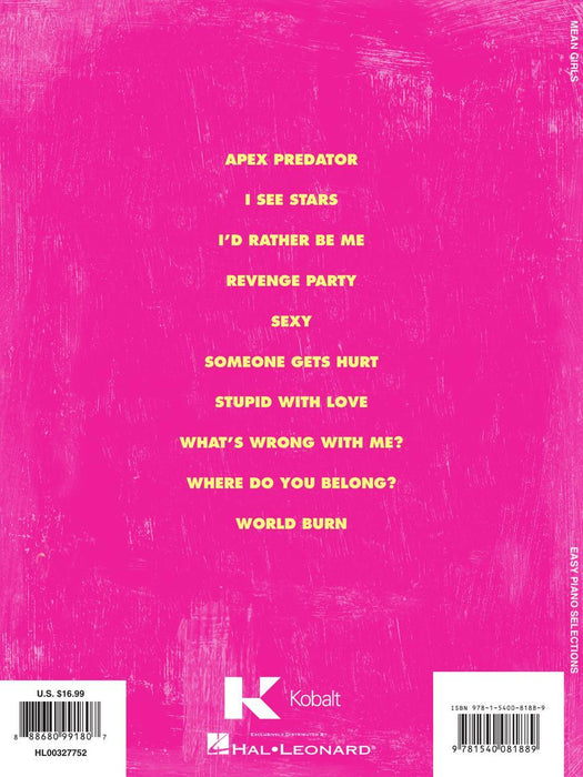 Mean Girls - Easy Piano Selections 鋼琴 | 小雅音樂 Hsiaoya Music