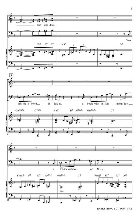 Everything But You 艾靈頓 | 小雅音樂 Hsiaoya Music