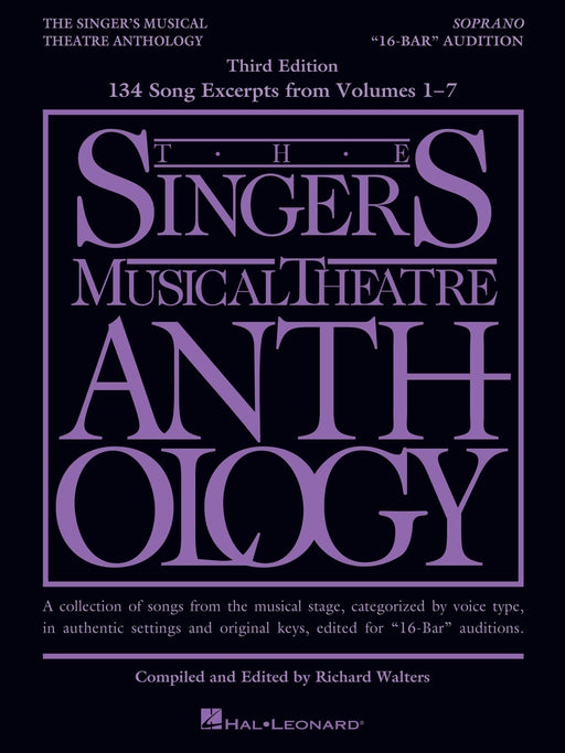 The Singer's Musical Theatre Anthology - 16-Bar Audition - 3rd Edition from Volumes 1-7 Soprano Edition | 小雅音樂 Hsiaoya Music