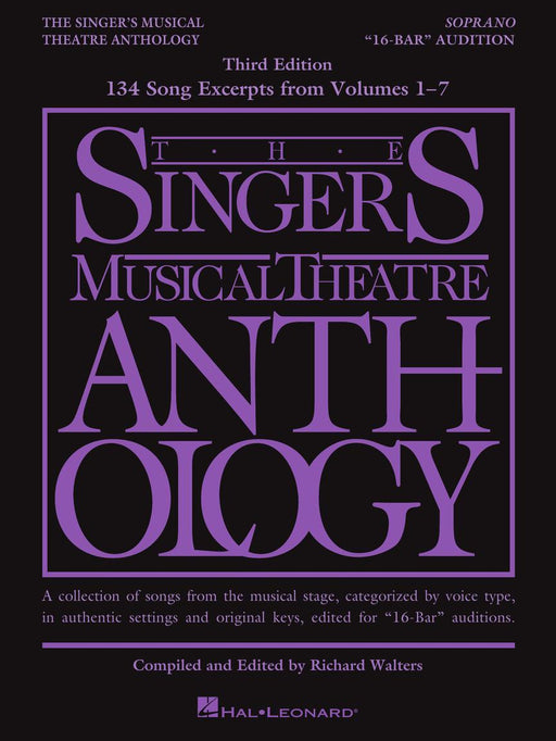 The Singer's Musical Theatre Anthology - 16-Bar Audition - 3rd Edition from Volumes 1-7 Soprano Edition | 小雅音樂 Hsiaoya Music
