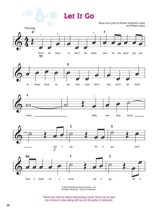 Frozen Music Activity Book | 小雅音樂 Hsiaoya Music