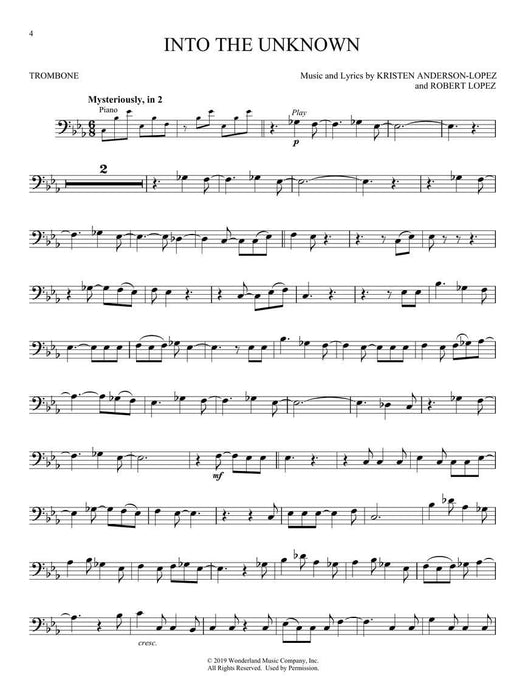 Frozen 2 Trombone Play-Along 長號 | 小雅音樂 Hsiaoya Music