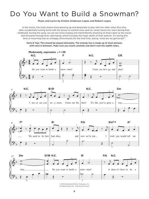 Really Easy Piano - The Frozen Collection 鋼琴 | 小雅音樂 Hsiaoya Music