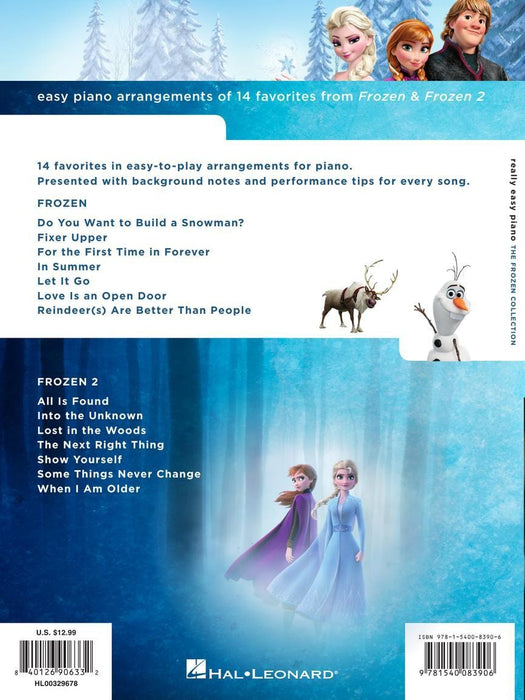 Really Easy Piano - The Frozen Collection 鋼琴 | 小雅音樂 Hsiaoya Music