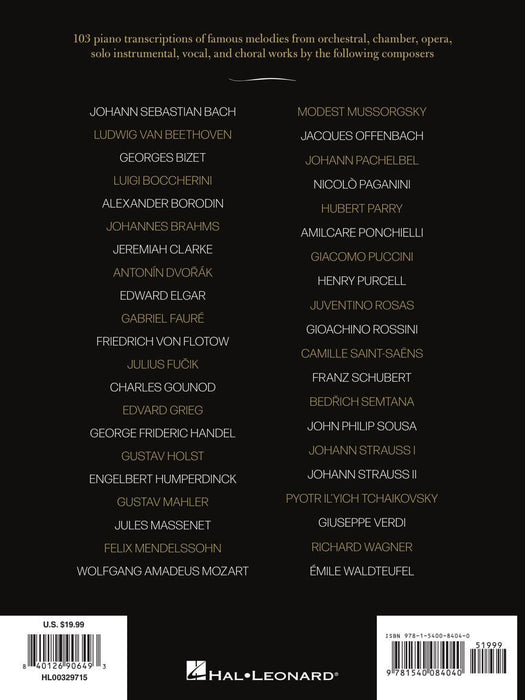 The Most Famous Classical Music for Easier Piano 古典 鋼琴 | 小雅音樂 Hsiaoya Music