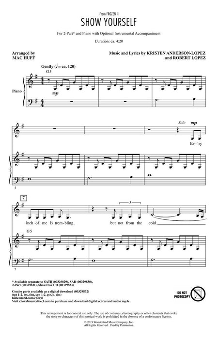 Show Yourself from Frozen 2 | 小雅音樂 Hsiaoya Music