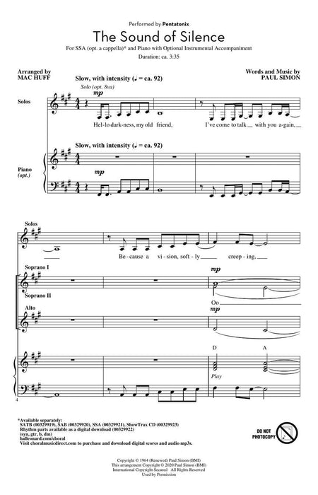 The Sound of Silence | 小雅音樂 Hsiaoya Music