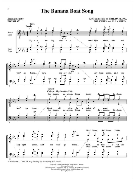 Rock in Harmony Sing in the Barbershop Quartet, Volume 2 和聲 四重奏 | 小雅音樂 Hsiaoya Music