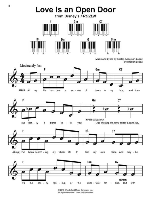 Frozen Collection - Super Easy Songbook | 小雅音樂 Hsiaoya Music