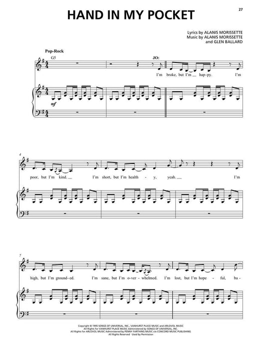 Jagged Little Pill Our New Musical - Vocal Selections | 小雅音樂 Hsiaoya Music