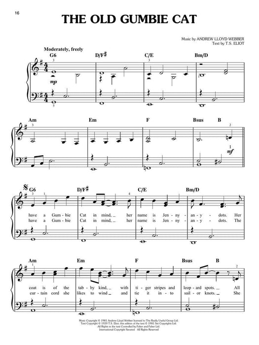 Cats Easy Piano Selections from the Motion Picture Soundtrack 鋼琴 | 小雅音樂 Hsiaoya Music