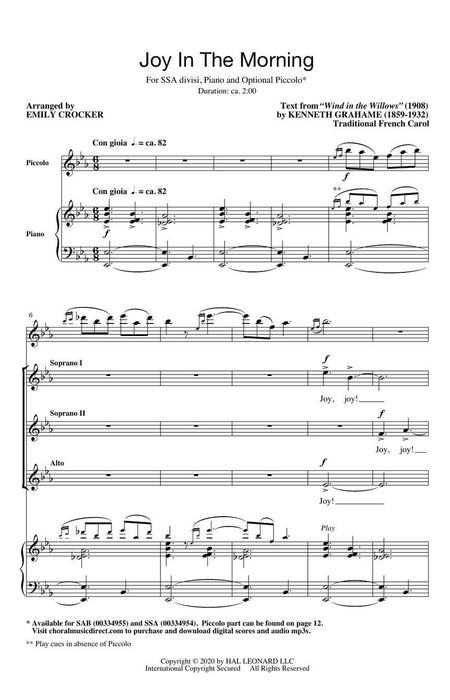 Joy in the Morning | 小雅音樂 Hsiaoya Music