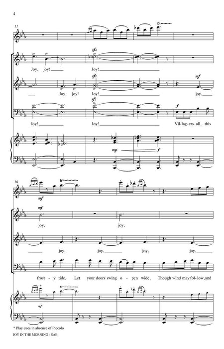 Joy in the Morning | 小雅音樂 Hsiaoya Music