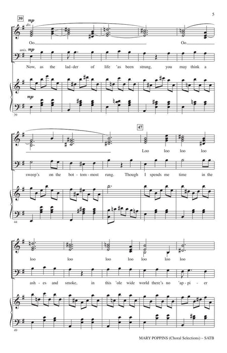 Mary Poppins (Choral Selections) 合唱 | 小雅音樂 Hsiaoya Music