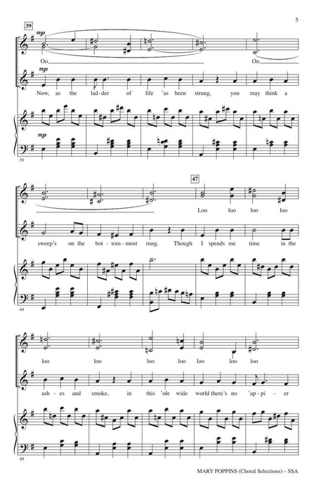 Mary Poppins (Choral Selections) 合唱 | 小雅音樂 Hsiaoya Music