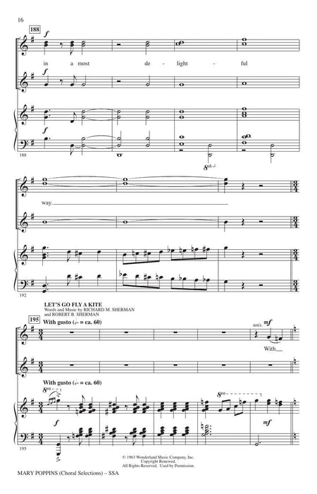 Mary Poppins (Choral Selections) 合唱 | 小雅音樂 Hsiaoya Music