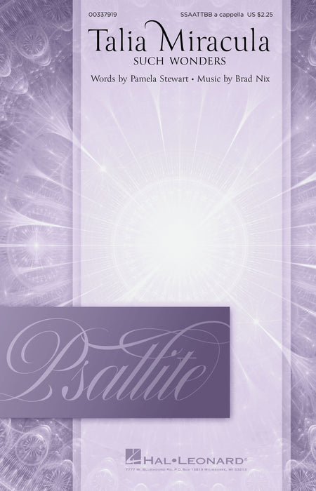 Talia Miracula (Such Wonders) Psallite Choral Series 合唱 | 小雅音樂 Hsiaoya Music