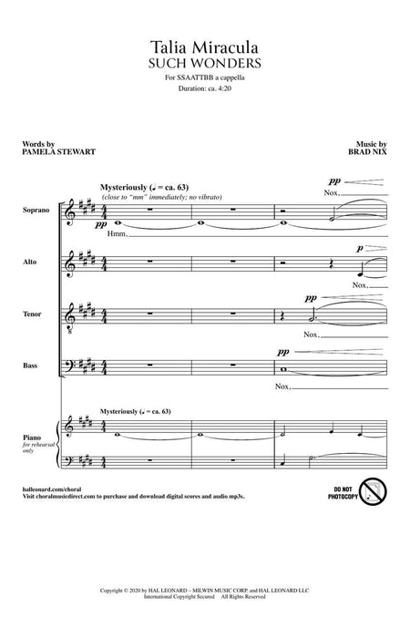 Talia Miracula (Such Wonders) Psallite Choral Series 合唱 | 小雅音樂 Hsiaoya Music