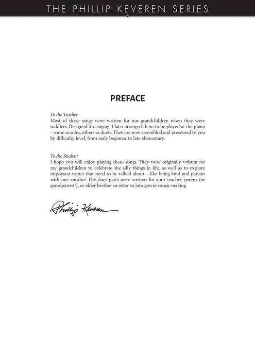 Silly Songs for Kids - The Phillip Keveren Series Alligator Brooks and Other Originals | 小雅音樂 Hsiaoya Music